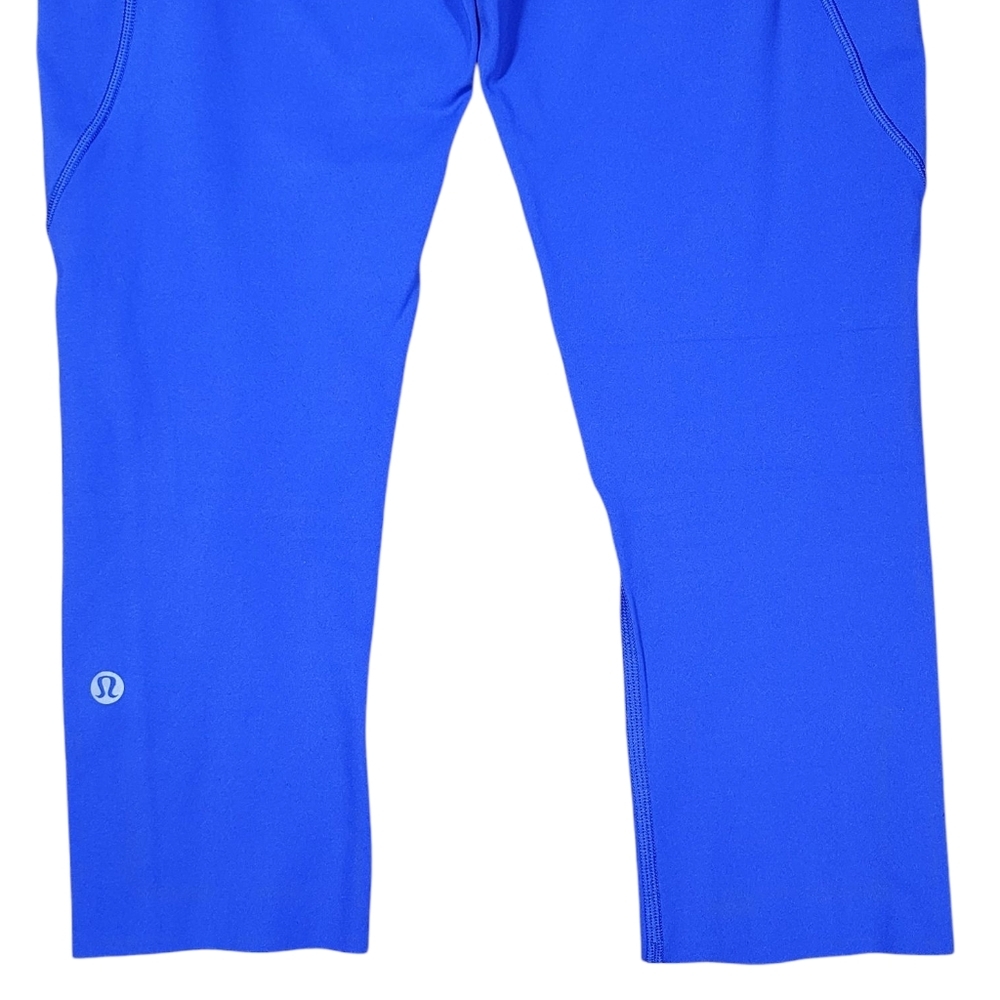 Lululemon Fast & Free HR Crop 19" Cerulean Womens Legging 4 - Picture 8 of 11